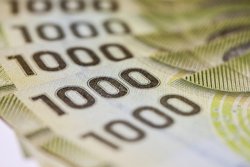 High denomination on the Chilean currency 