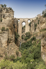 Ronda (Andalucia, Spain): the bridge