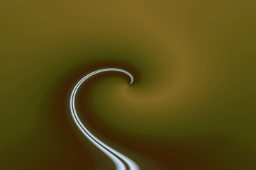 An abstract light swirl
