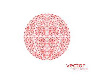 Abstract vector illustration of earth.