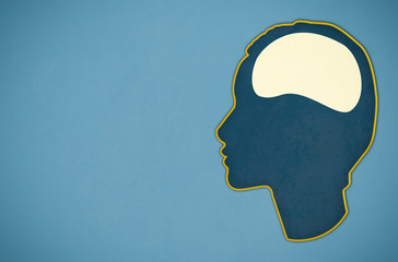 illustration of one  brain 