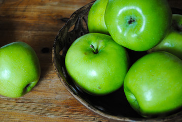 Green apples