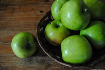 Green apples