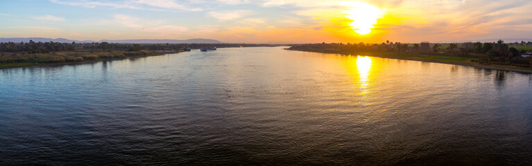River Nile at sunset