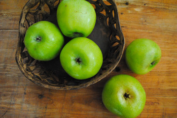 Green apples