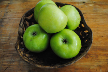 Green apples