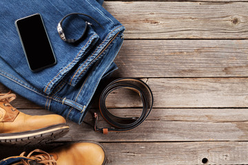 Men's clothes and accessories