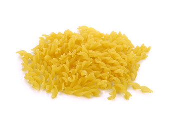 Pasta isolated on white background