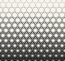 Fototapeta premium sacred geometry halftone triangle graphic pattern print