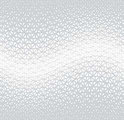 geometric halftone triangle minimal graphic vector pattern