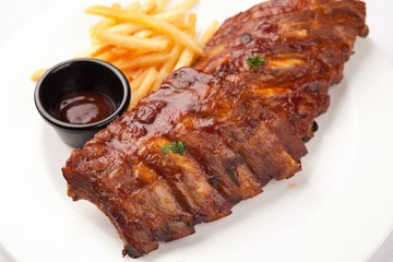 pork ribs steak