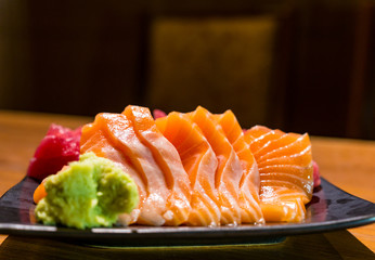 Salmon Sashimi