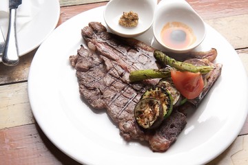T-bone steak