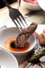 T-bone steak