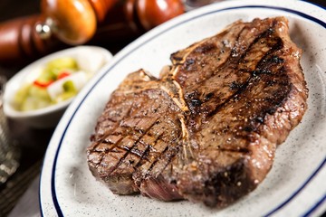 T-bone steak