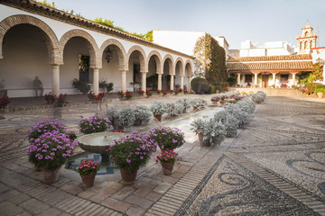 Vaina Palace patio, Andalucia, Cordoba, Spain