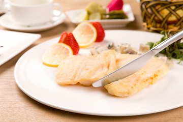 seafood steak