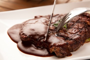 beef sirloin steak 등심스테이크