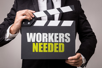 Obraz premium Workers Needed