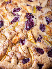 apple pie and cherry