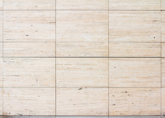 Texture of beige and gray tile on a facade of modern building - 141525617