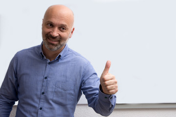 Man says ok