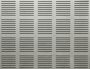 Gray metal ventilation grille texture  - obrazy, fototapety, plakaty