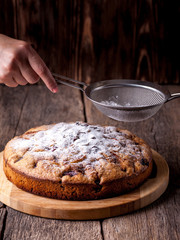 apple pie and cherry