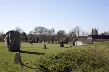 Avebury Village and Standing Stone Circle