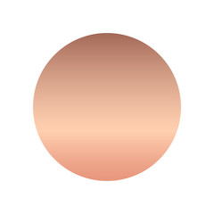 Rose gold gradient collection for fashion design, vector illustration.