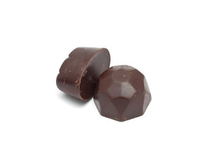 Chocolate isolated on white background