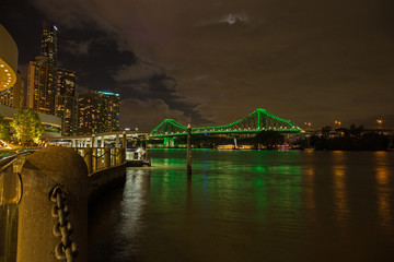 Brisbane, Story Bridge bei Nacht