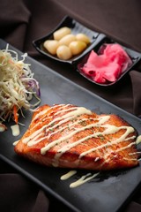 salmon steak