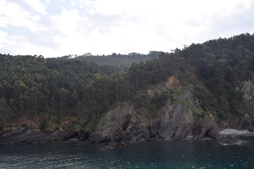 Fototapeta na wymiar Basque coast