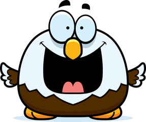 Happy Little Bald Eagle