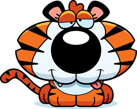 Cartoon Goofy Tiger Cub
