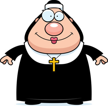recommend clip art: Smiling Cartoon Nun