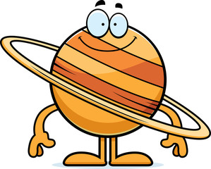 Happy Cartoon Saturn © corythoman