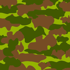 Camouflage pattern. Vector illustration.