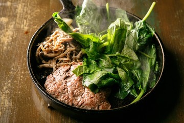 beef tenderloin pan steak