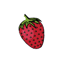 strawberry fruit icon