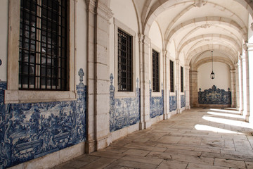 Fototapeta na wymiar Portugal - Lissabon - Alfama - Igreja de Sao Vicente de Fora