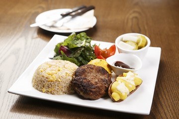 hamburger steak