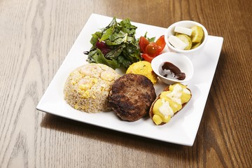hamburger steak