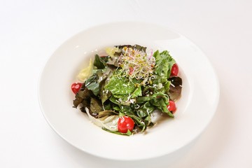 A vegetable salad
