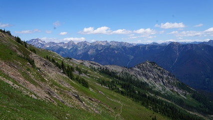 Fototapeta na wymiar Hiking Washington State