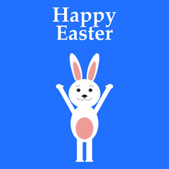 Funny easter rabbit 