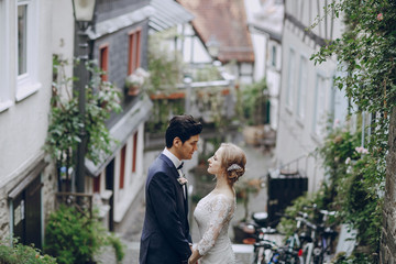 bride and groom