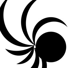 Spiral abstract background