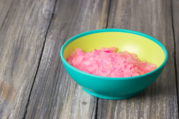 sea salt closeup